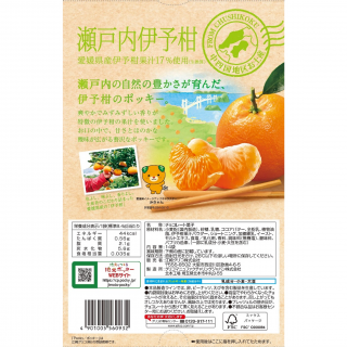 ポッキー 瀬戸内伊予柑 展開図